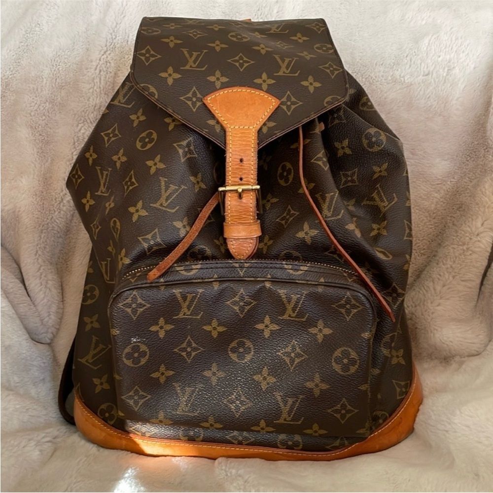 Louis Vuitton Vintage Montsouris GM Backpack
